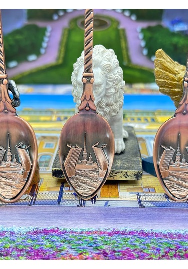 Bjorn "saint Petersburg" Hatıra Kaşığı Seti, 3 Parç 406211318