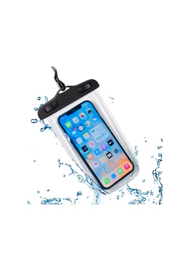 Cawooo Su Sporları, Sup, Kano Ve Outdoor Aktiviteler İçin Su Geçirmez Telefon Kılıfı Tüm Modellerle Uyumlu,siyah Siyah