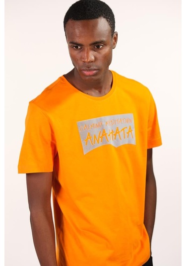 Arma Erkek Bisiklet Yaka Tişört Y22344401801 Turuncu