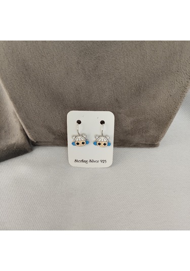 928 Ayar Gümüş Çocuk Küpesi Zarif Ve Güvenli Tasarım Model 5 Gümüş