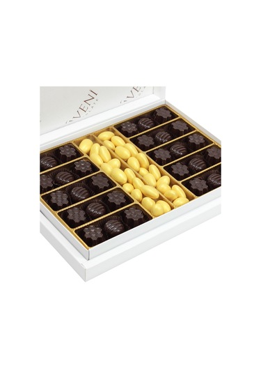 Vaveni Çikolata Gold Drajeli Bitter Çikolata Kutusu 490 G
