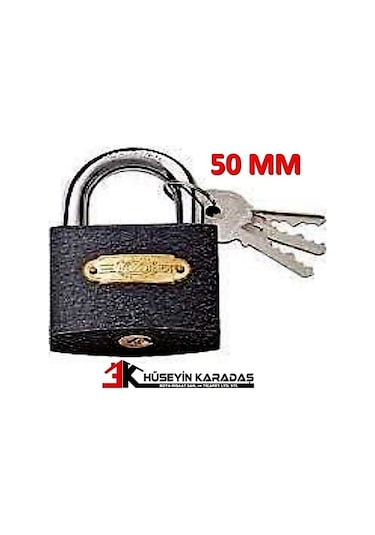 Trı-ckler Asma Kilit Gri 50 Mm