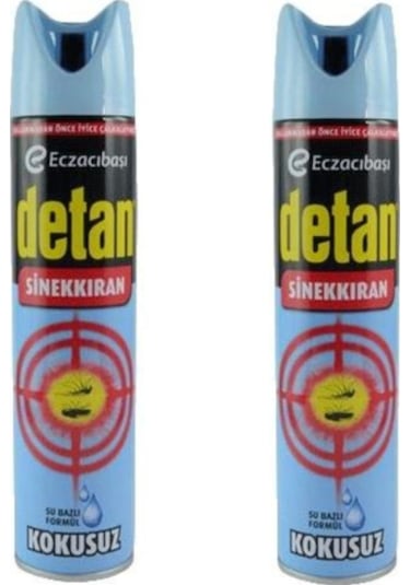DETAN SİNEKKIRAN KOKUSUZ 275 ML x 2 ADET
