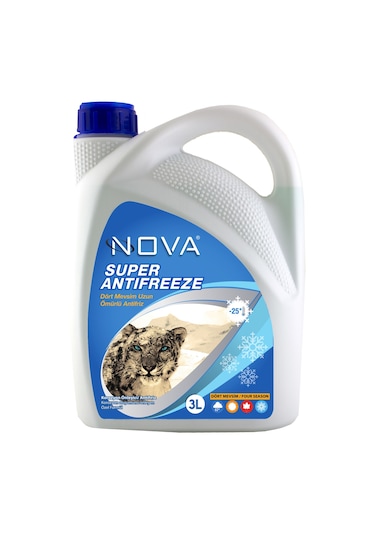 Nova ULTRA -25 Derece 3 Litre Yeşil Antifriz