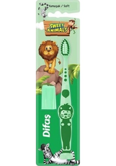 Difaş Sweet Animals Yumuşak Diş Fırçası