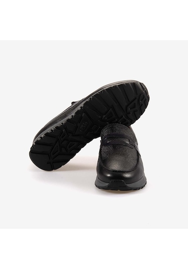 Mocassini Gold Erkek Spor & Sneaker Ayakkabı 66447 Siyah