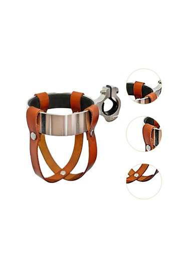 Homyl 25.4-31.8mm Gidon Taşıyıcı Fincan Tutucu Için Bisiklet Kahverengi