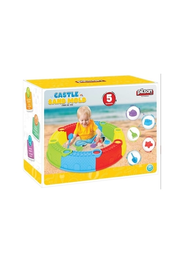 Pilsan 06-306 Kale Kum Kalıbı Park Bahçe Oyuncakları (TEŞHİR)