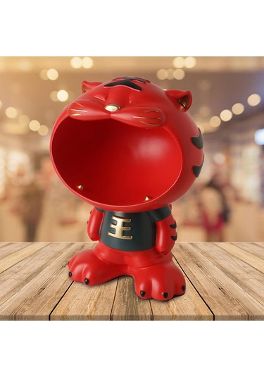 Homyl Anahtar Saklama Kutusu Heykelcik Şeker Çanak Kase Ev Yeni 23x18x33cm