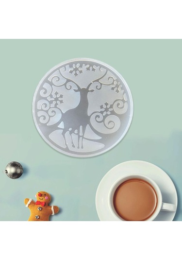 Suntek Yılbaşı Bardak Altlıkları Modeli Ofis Ev Stil-d Diğer