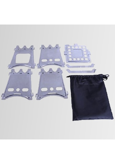 Nurgaz Ng-Iak İnox Paslanmaz Ateş Kutusu Açık Gri