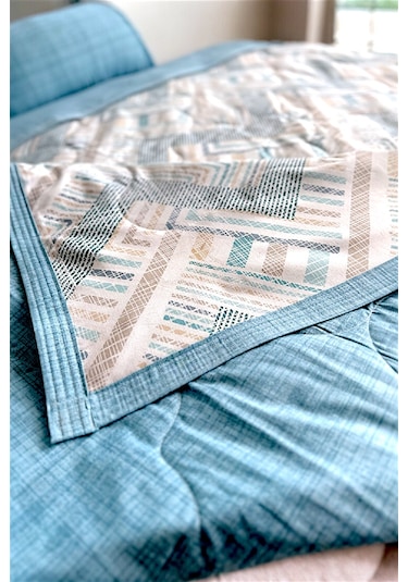 Alla Turca Tek Kişilik Yazlık Uyku Seti Düz Çarşaflı Nova Petrol Petrol