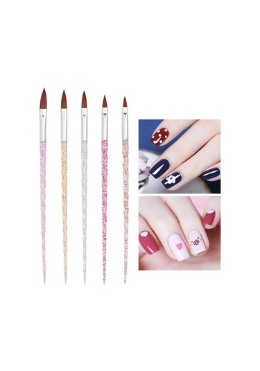 Reedark "profesyonel Tırnak Sanat Seti - Parlayan Taşlar, Fırçalar Ve Manikür Aletleri"