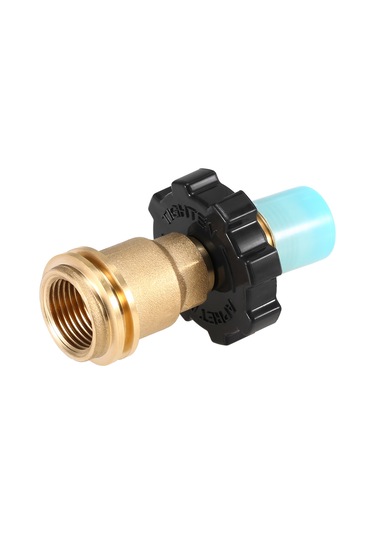 Tenfowee Pol'dan Qcc1/type1'e Konvertör, Kamp Çalışanı Ve Propane Cihazları İçin Bakır Bağlantı Elemanı Altın