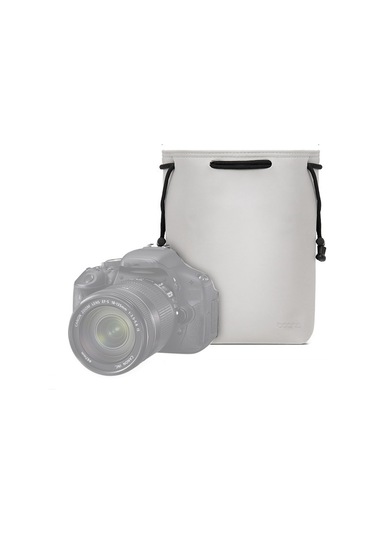 Baona Kamera Çantası Lens İpli Kılıfı, Boyut: Orta Gri Diğer