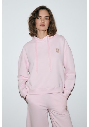 Urban Beat Elıtsa Kadın Pembe Sweatshirt Pembe