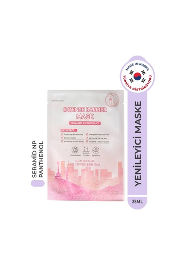 Muldream intense Barrier Mask Kağıt Yüz Maskesi 25 ML