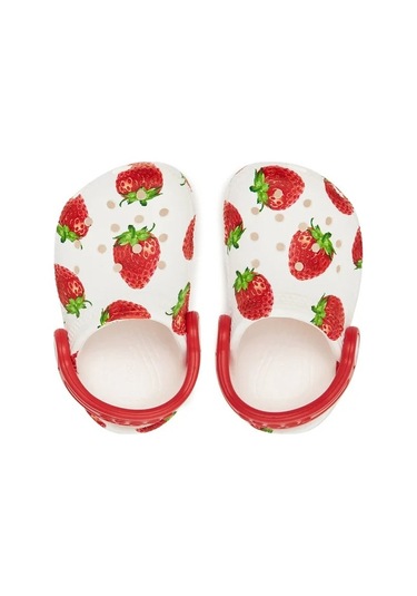 Crocs Classic Fresh Fruits Clog Unisex Çocuk Terlik 211170 Beyaz