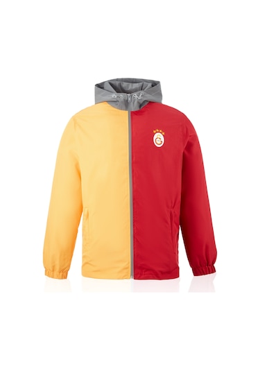 Galatasaray Erkek Rüzgarlık E242167 Sarı - Kırmızı