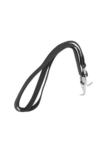 Geeroyoo Bisiklet Çanta İlişkilendirme Kayışı, 80-200cm Genişletilebilir, Alüminyum Çekme Kancası Ve Paslanmaz Çelik Kilitle, Sıkıca Bağlama, Siyah Siyah