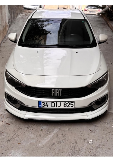 Fiat Egea Yeni Kasa Ön Tampon Eki 2021-2025 Plastik Boyasız Ön Lip