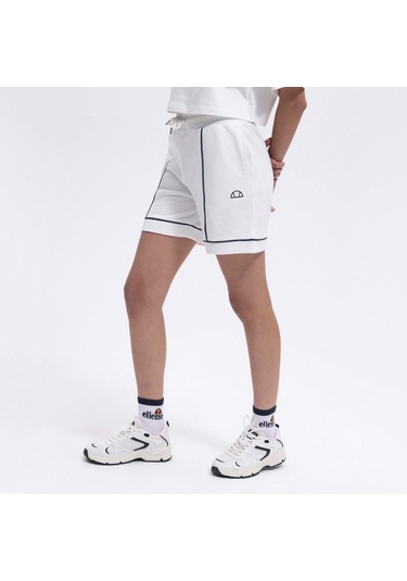 Ellesse Ef385-of Kadın Şort - Kırık Beyaz