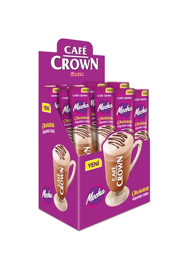 Cafe Crown Çikolatalı Mocha 17gr X 24 Adet Diğer