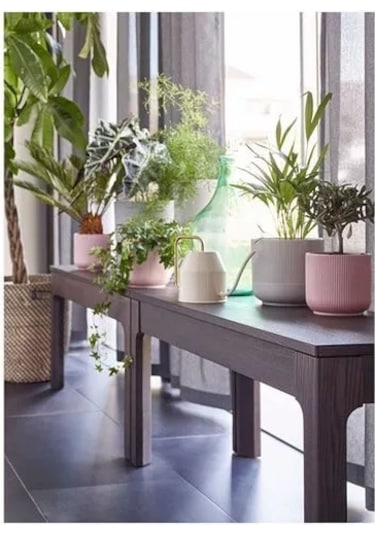 Sumuhome Gradvıs Seramik Saksı Pembe 12 Cm