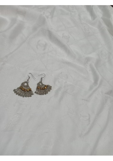 El İşi Örgü Küpe Yeşil