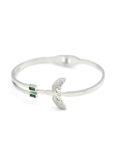 Melek Kanadı Bilezik - Gümüş Çok Renkli