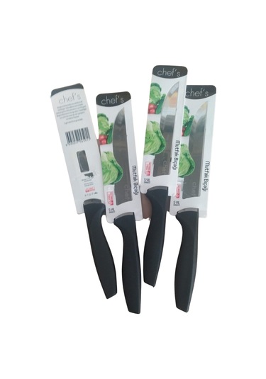 CHEF'S MARKA SİYAH SAPLI MUTFAK BIÇAĞI 27 CM
