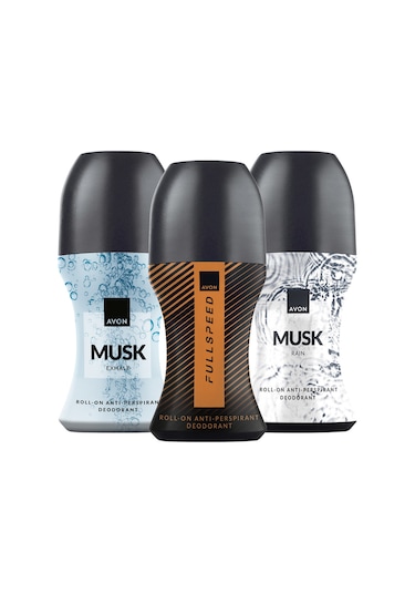 Full Speed Musk Rain Ve Musk Exhale Erkek Rollon Paketi