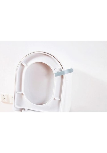 Açık Yeşil Tuvalet Kapağı Taşınabilir Cihaz Uygun Tuvalet Kapağı Cihazı Kirli El Açığa Çıkarma Tuvalet Kapağı