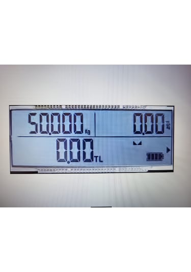 Lcd 70 Pin Ekran Endüstriyel Terazi Göstergesi