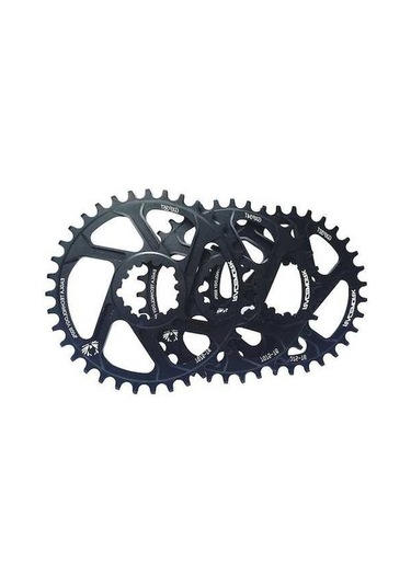 Pazly Racework 7075-t6 Sram Dağ Bisikleti Tek Plaka Yuvarlak Zincir Dişlisi 6mm 36t Çok Renkli Bisiklet Parçası Çok Renkli