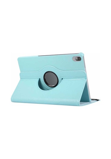 Kilifone - Lenovo Uyumlu Lenovo Tab P11 Pro 11.2" 2.nesil - Kılıf 360 Dönebilen Stand Olabilen Koruyucu Tablet Kılıfı - Mavi