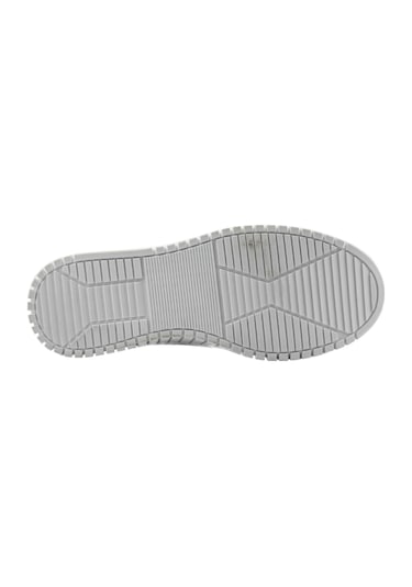 Gamelu Vıgor Unisex Lastikli Memory Foam Keten Sneaker Ayakkabı Beyaz