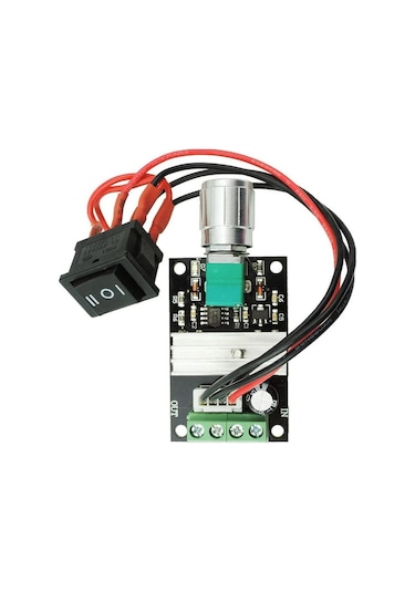 6V 12V 24V 3A 80W Ayarlanabilir Çift Yönlü PWM Motor Hız Kontrol Modülü