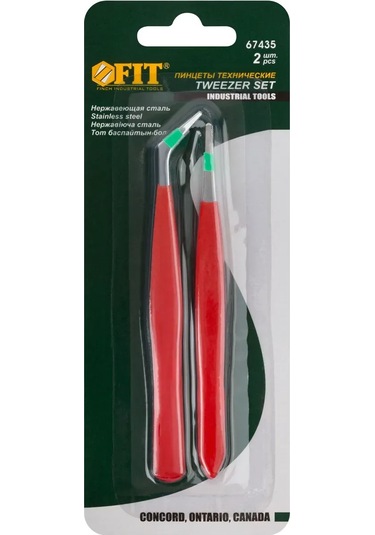 Fıt Fınch Industrıal Tools Fıt Penseti 2'li, Düz Ve Kavisli, Paslanmaz Çelik 147652375