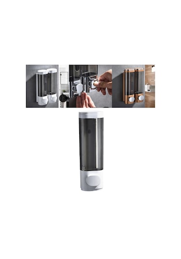 Suntek Manuel El Sabun Dispenseri Şampuan Ve Saç Tek-beyaz-300ml Tek Beyaz 300ml Diğer