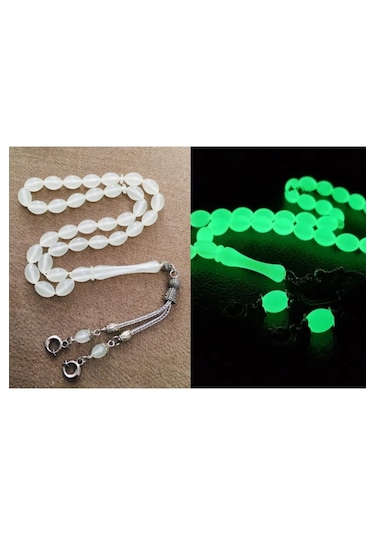 Erkek Ayyıldız Püskül Arpa Kesim Fosforlu Kedi Gözü Toz Kehribar