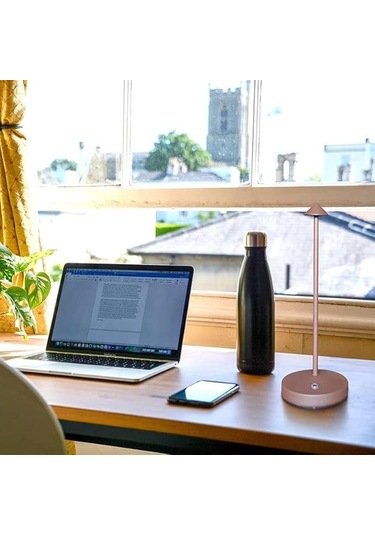 Tenfowee Taşınabilir Led Dokunmatik Lamba, 2 Seviye Parlaklık, Ip54 Suya Dayanıklı, 3000mah Pil İle Uzun Ömürlü Kullanım