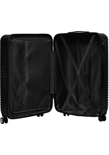 Kabin Boy %100 Polikarbon Valiz Parlak Siyah 1818