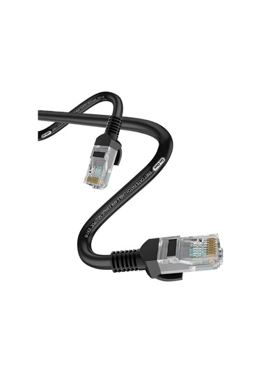 10 Metre Rj45 Ethernet Kablo Go Des Gd-hm891 1000mbps Aktarım Hızı Siyah