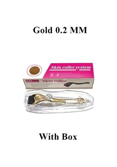 Altın 0.2mm Siyah Dermaroller Drs 540 Mikro Iğneler Derma Rulo Titanyum Mezoroller Mikroiğne Tıbbi Terapi Cilt Bakımı Aracı Tedavisi 0qxkvm Çok Renkli