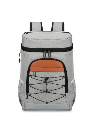 Moveevo Outdoor Kampanya Soğuk Saklama Çantası Isı Yalıtımlı Su Geçirmez Büyük Boy Piknik Yemek Çantası Logolu Özel Tasarım Gri