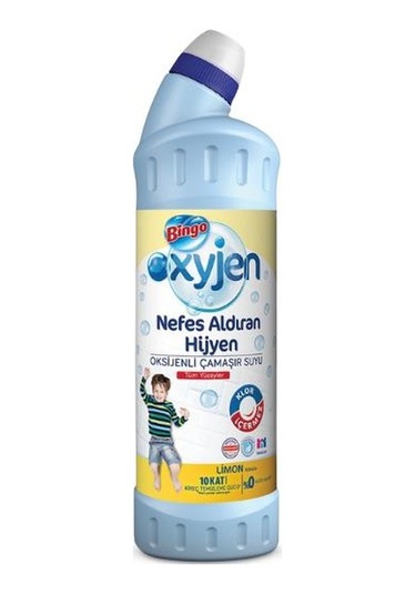 Bingo Çamaşır Suyu Limon Kokulu 750 Ml Tekli