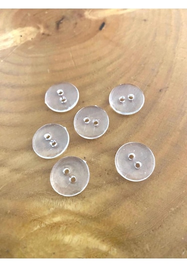 15 Mm Şeffaf Nevresim Düğmesi 50 Adet