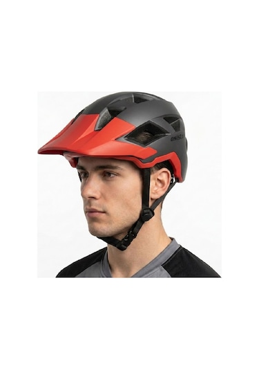 Asistan Ks-30 M 55-58cm Titanyum Kırmızı Bisiklet Kaskı