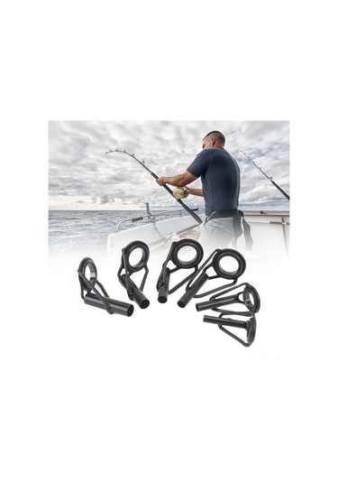 Kangvka Stainless Steel Seramik 35'li İğne Çerçeve Seti, Balıkçılık Kamçı Tamiri İçin Dayanıklı, Telle Zarar Vermemesi, Kolay Kullanım Ve Taşıma Kutusuyla